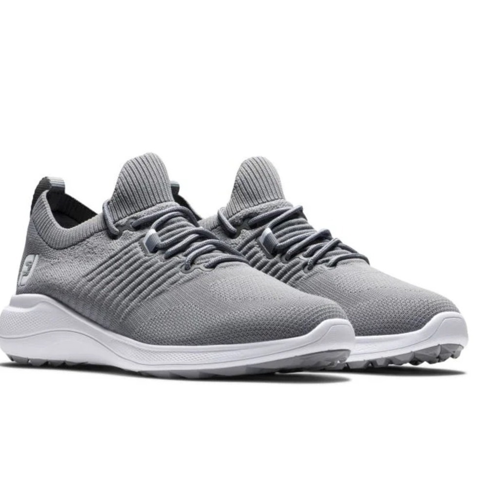 FootJoy Shoes Women 6.5‎ Grey Golf Spikeless Athletic Knit Breathable 95359